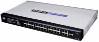 Cisco 24-port 10/100 Stackable Smart Switch (SLM224G4PS-G5)